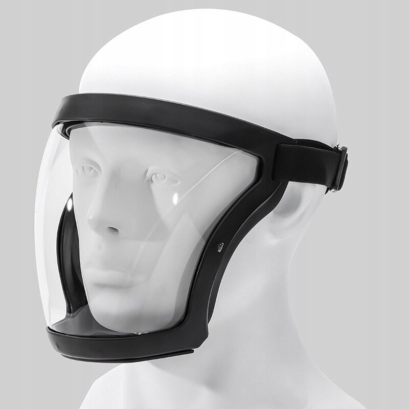 Protective Mask Adjustable Transparent PVC Marka Inna
