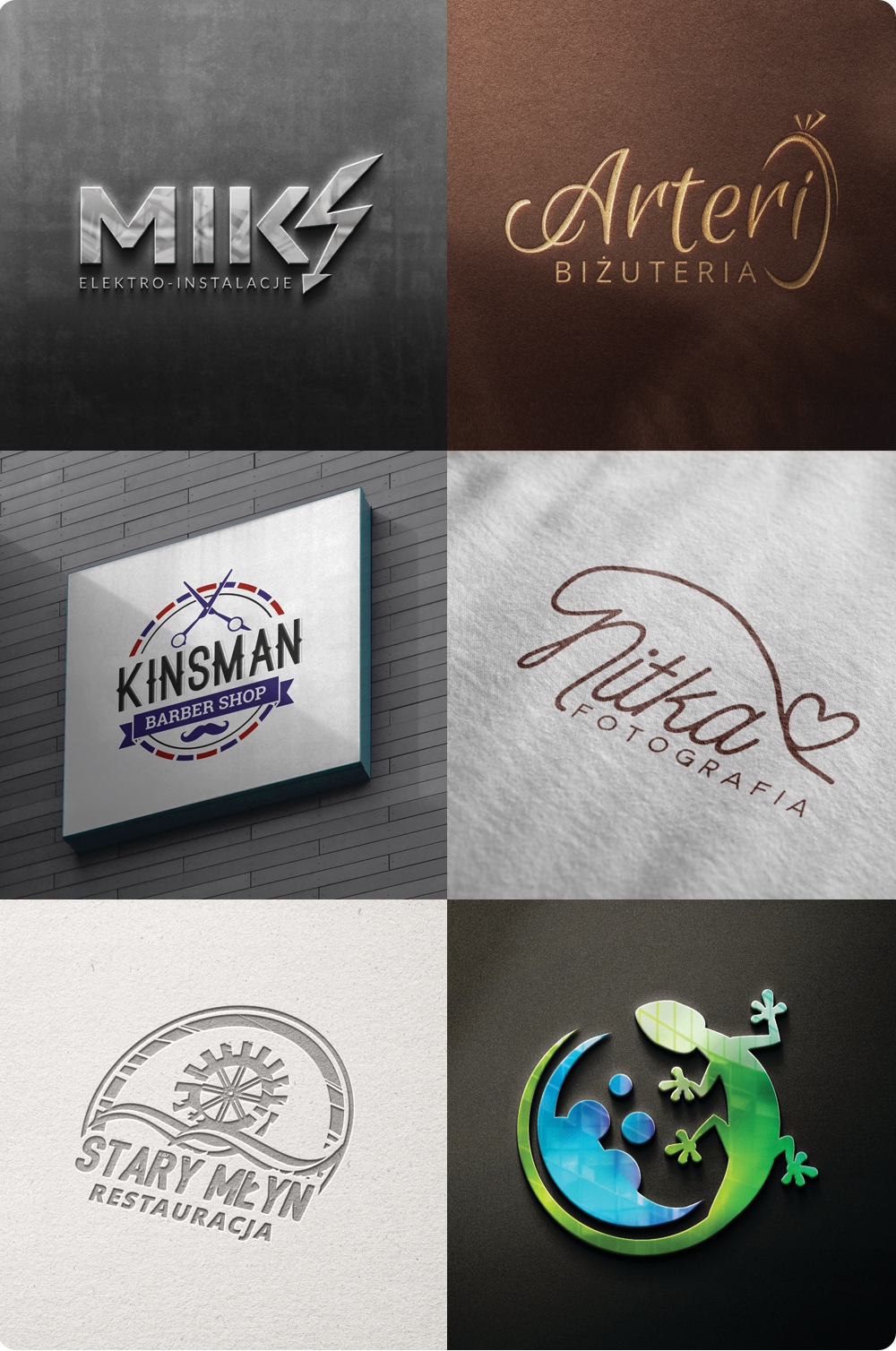 Projekt LOGO LOGOTYP FIRMY PROJEKTOWANIE WEKTOROWE EAN (GTIN) 5904365827560