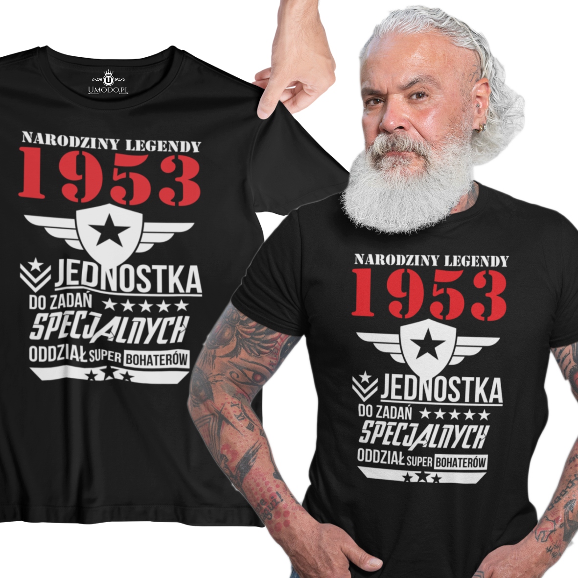 

Koszulka na 70 urodziny Urodzinowy 70 Lat