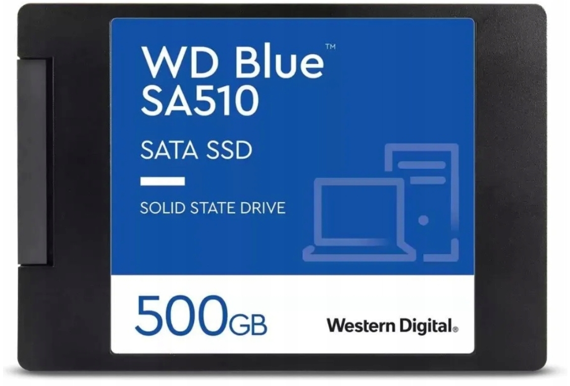 Dysk Ssd Wd Blue SA510 500GB 2.5" Sata III WDS500G3B0A