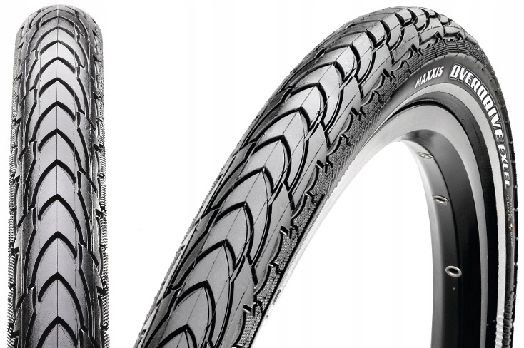 Plášť Na Kolo Maxxis Overdrive Excel 700x35C SilkShield Reflexní