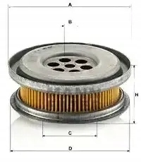 Mann-Filter H 85 гидравлический фильтр, рулевое управление