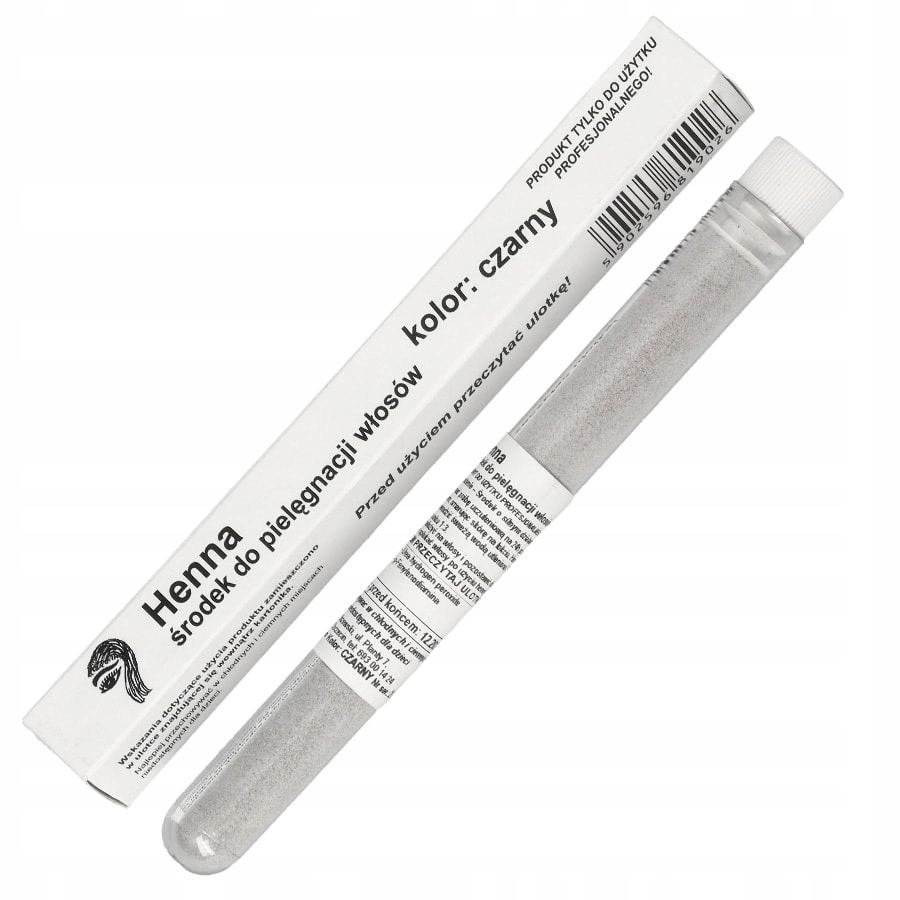 HENNA W PROSZKU DO BRWI I RZĘS CZARNA 15G