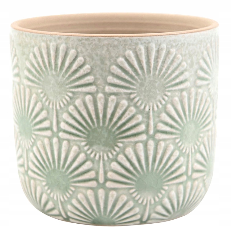 

Doniczka Ceramiczna Zielona 21x19,cm Osłonka 20