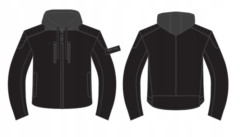 Kožená Bunda Rebelhorn Impala Black 3XL