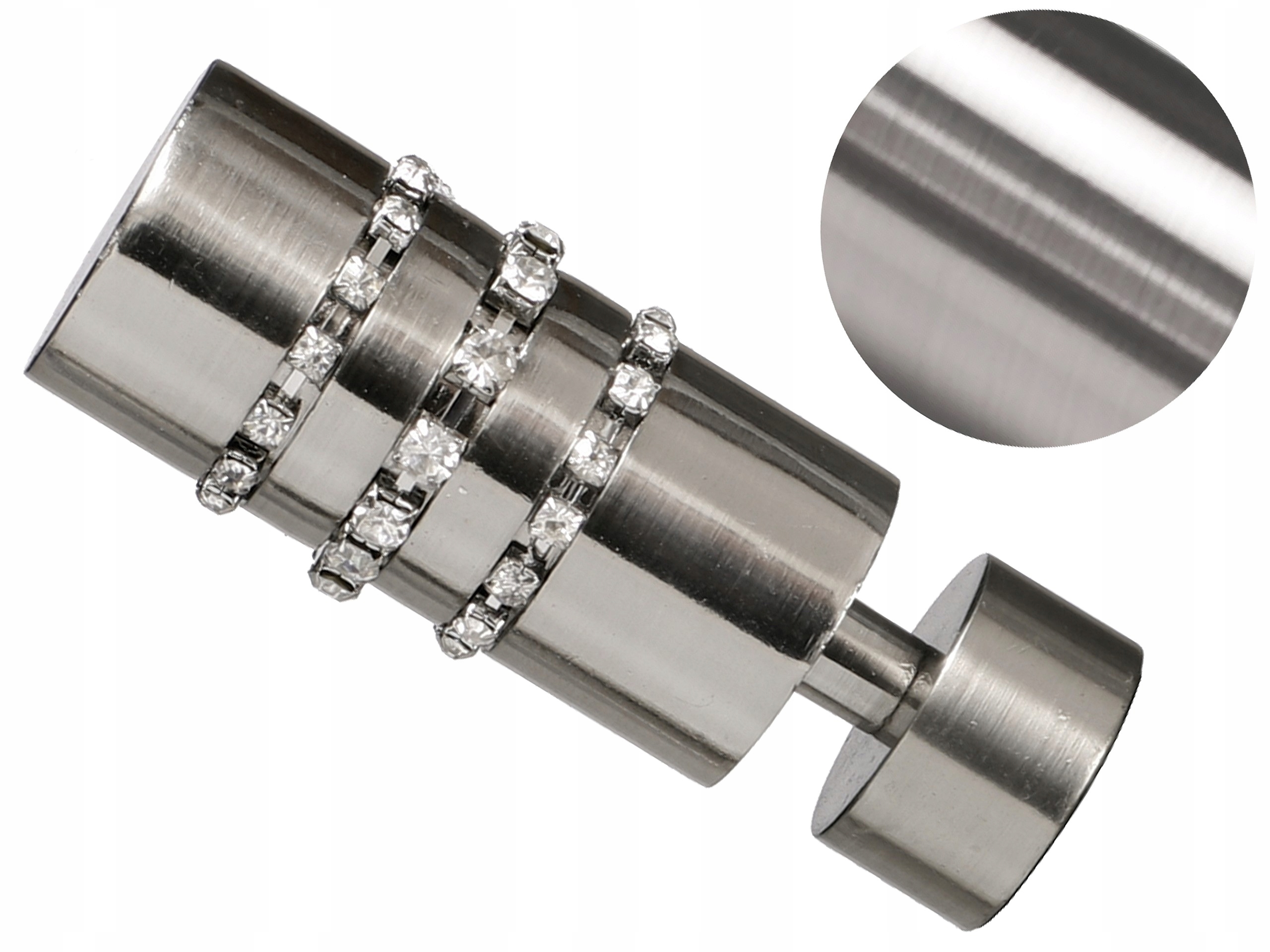 

25 mm Atena zakończenie do karnisza Stal