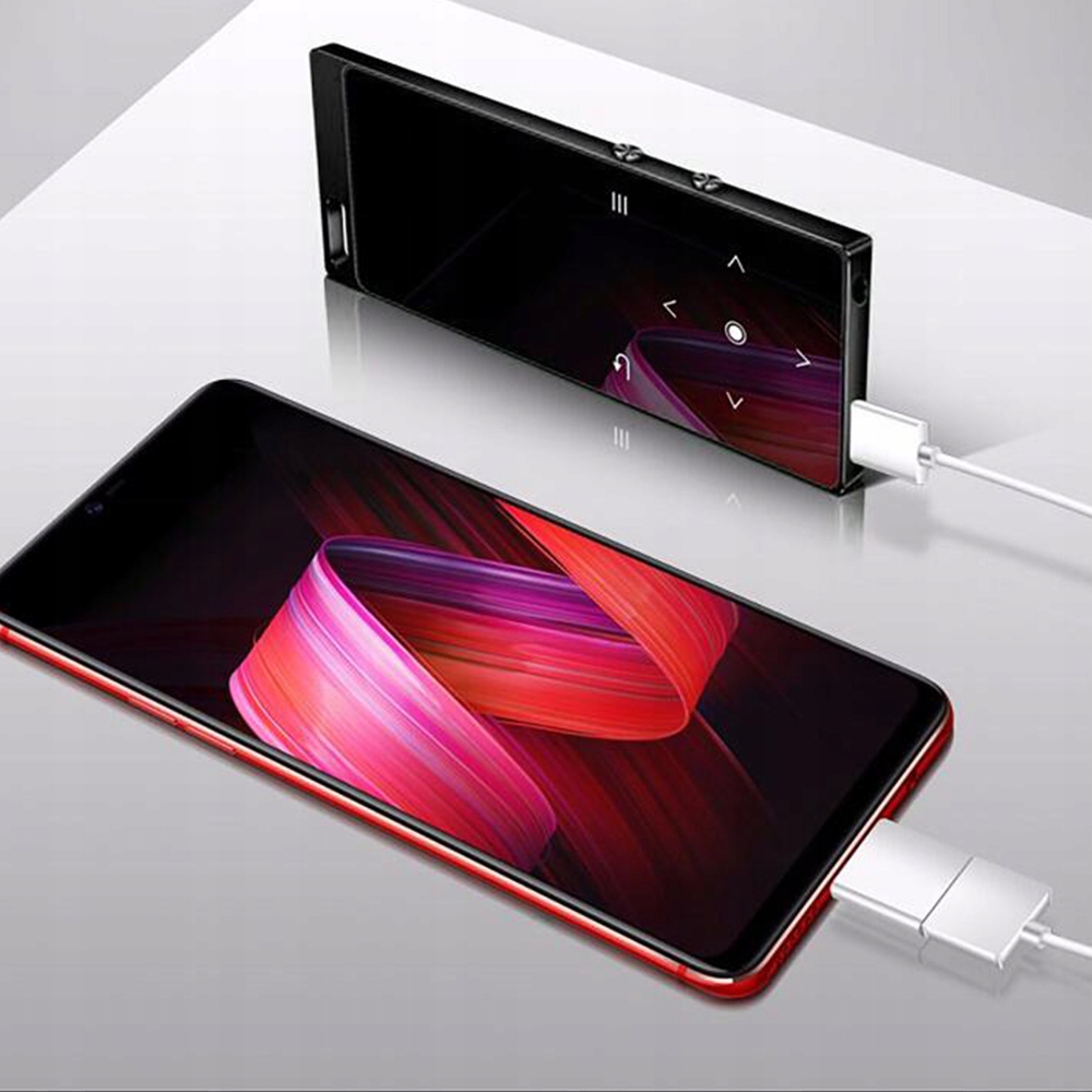 ODTWARZACZ MP4 RADIO DYKTAFON GŁOŚNIK CZYTANIE eBOOKÓW BLUETOOTH DOTYKOWY Kolor czarny