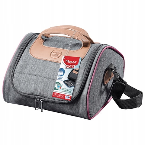 

Torba Lunchowa Adult Maped Picnik Jasno Szara