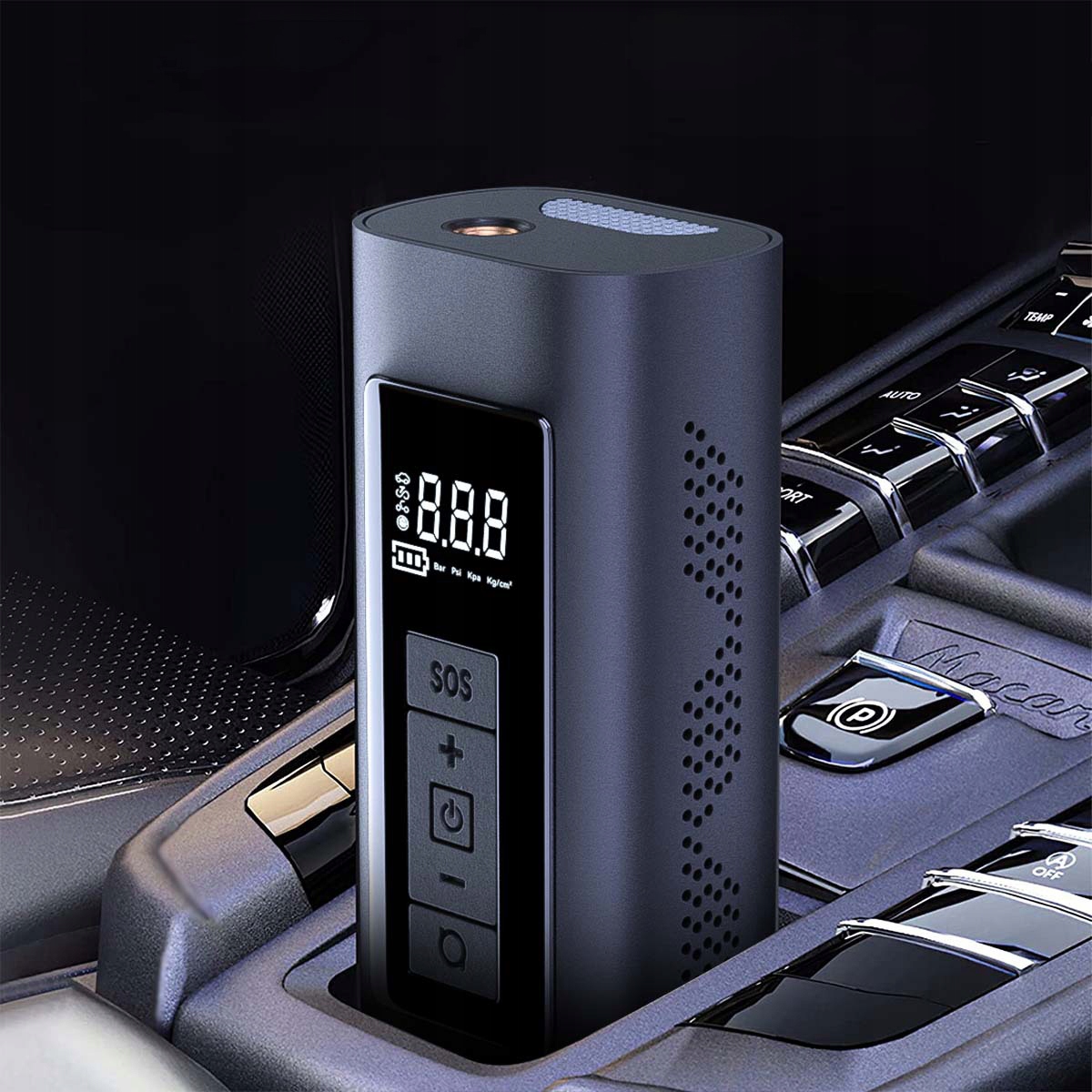 POMPKA ELEKTRYCZNA PRZENOŚNA DO ROWERU ROWEROWA 6000mAh Rodzaj elektryczna