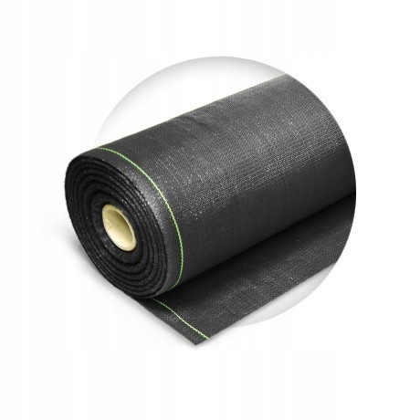 Agrowłóknina Antychwastowa Tkanina 0,4x50m 99g/m? Czarna