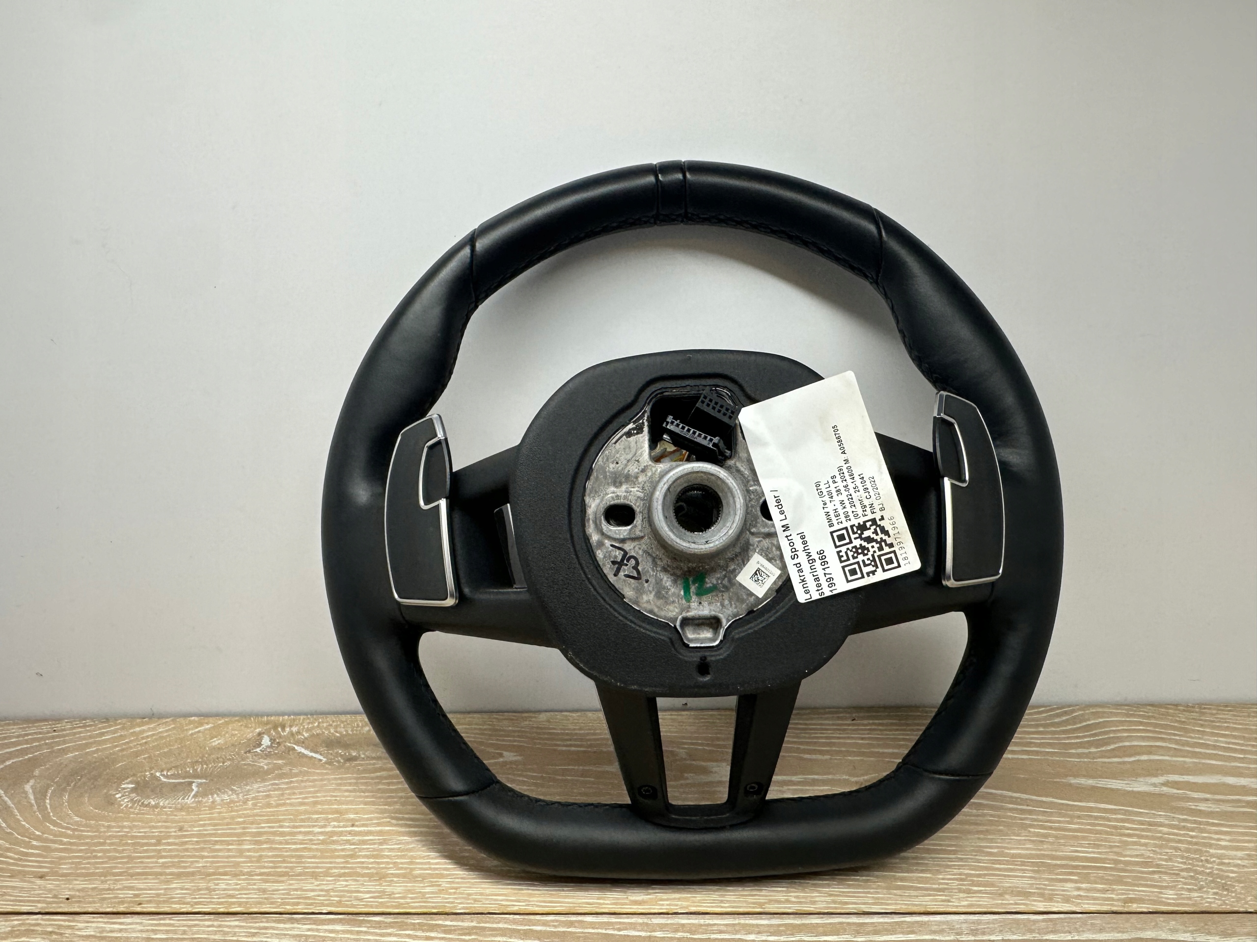 BMW G60 G61 G70 originál steering wheel, m-packet SPORT BOOST