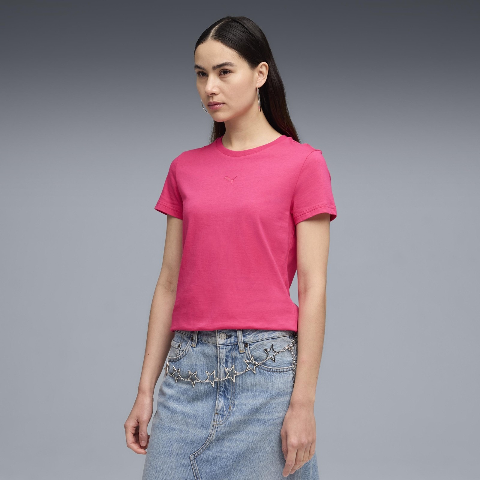 Dámské triko Puma Ess Cat Logo Tee