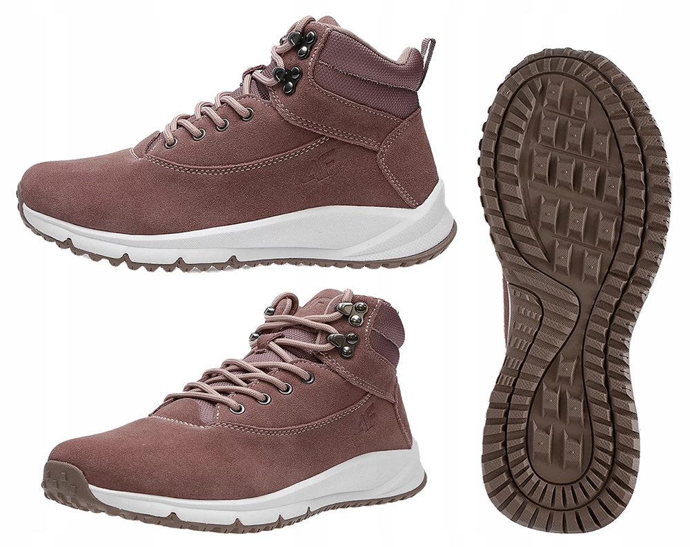 4F Dámské Městské Boty Trapery Kůže OBDH200 36