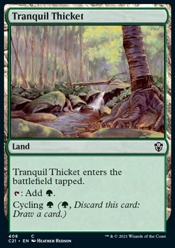 Tranquil Thicket - zielony cycling land @@@@