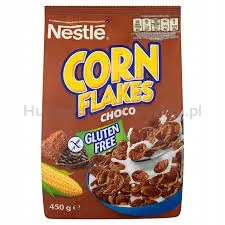 Levně Nestle Corn Flakes vločky s čokoládou 450 g