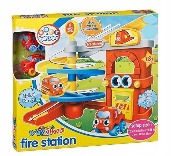 Remiza strażacka Baby Wheels Fire Station