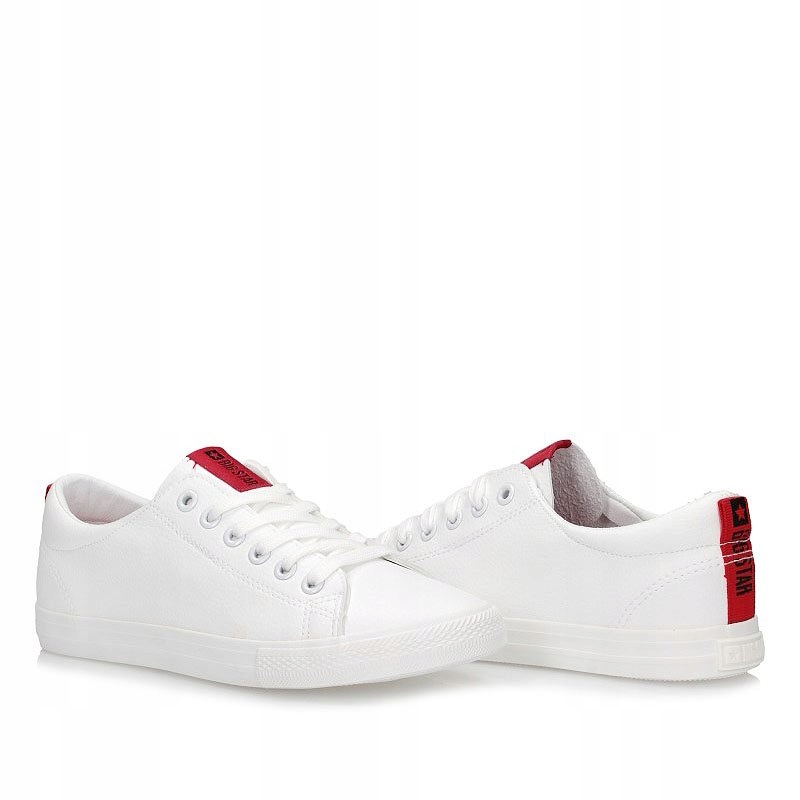 Modne białe Tenisówki trampki Big Star DD274685 Płeć kobieta
