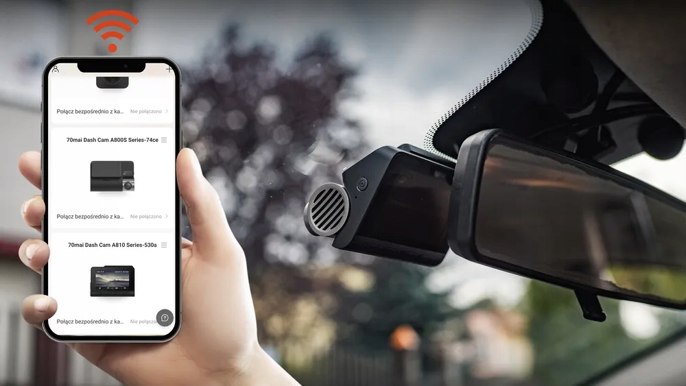 Zestaw A810 Dual Power Set 128GB + CPL Kąt widzenia 150°