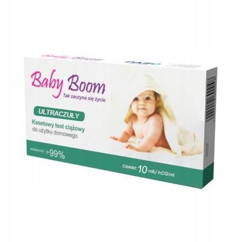 

Test Ciążowy Kasetowy Ultraczuły Baby Boom, 1szt.