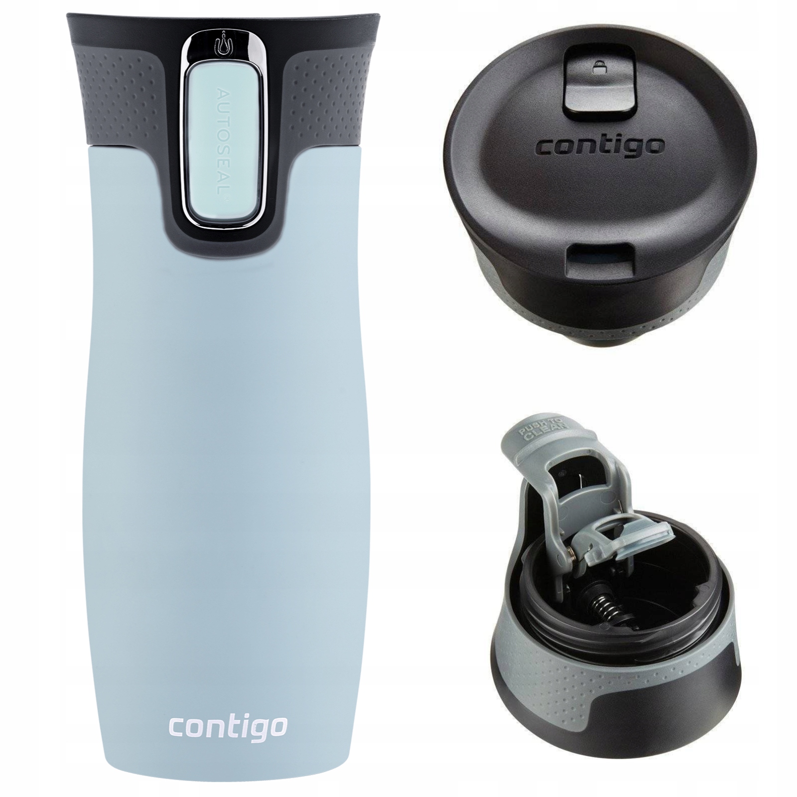 Termohrnek Contigo West Loop 2.0 470ml azurový mat