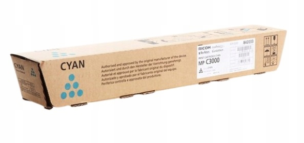 Toner Ricoh Mp C3000 842033 884949 888643 Originál cyan C2500 C2000