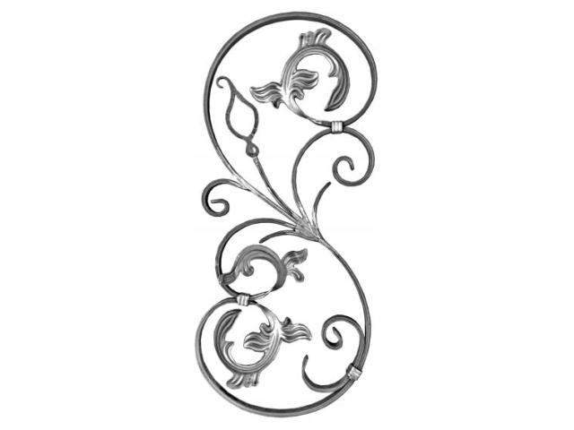 Rozeta 740x320, 16x8 mm