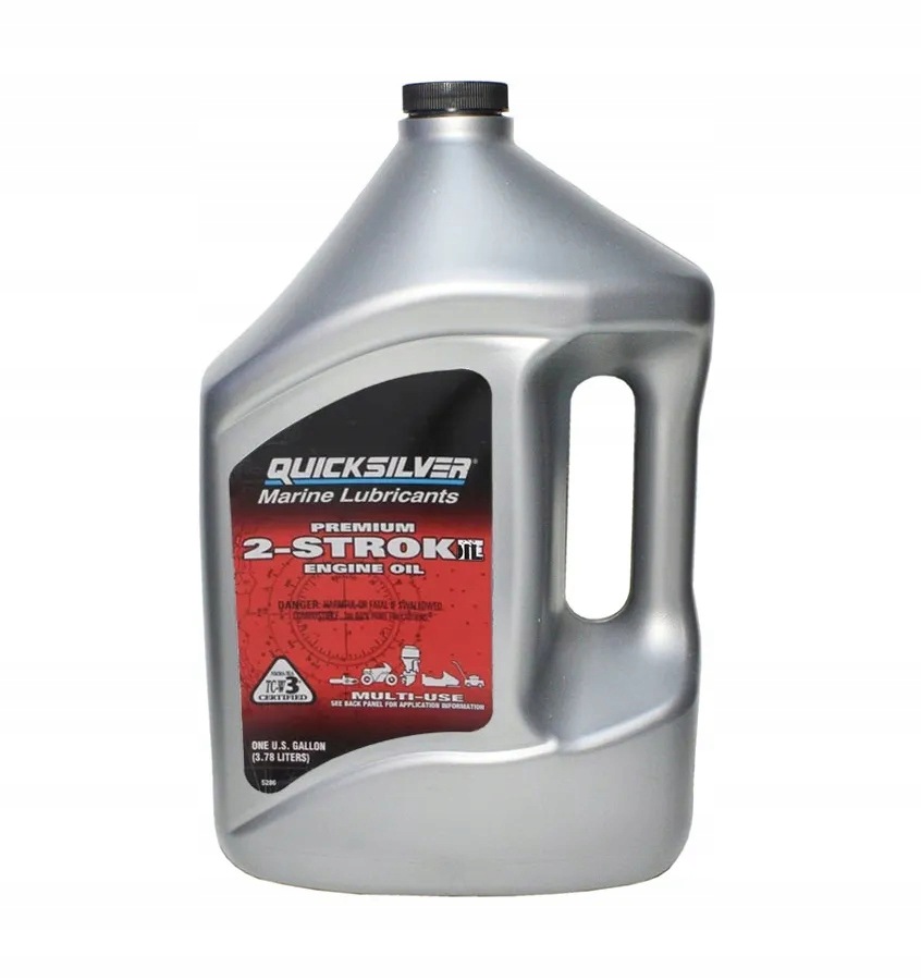 Olej Quicksilver 2 Cycle TC-W3 Do Mieszanki 2-SUW 4L Marine Premium