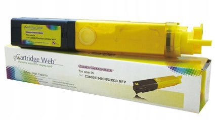 Toner Cartridge Web Yellow Oki C3400 zamiennik