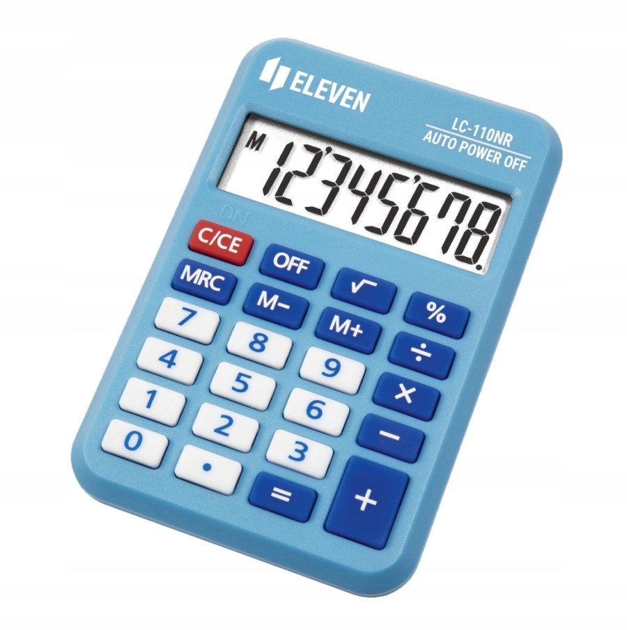 

8-cyfrowy Kalkulator biurowy Eleven LC110NR