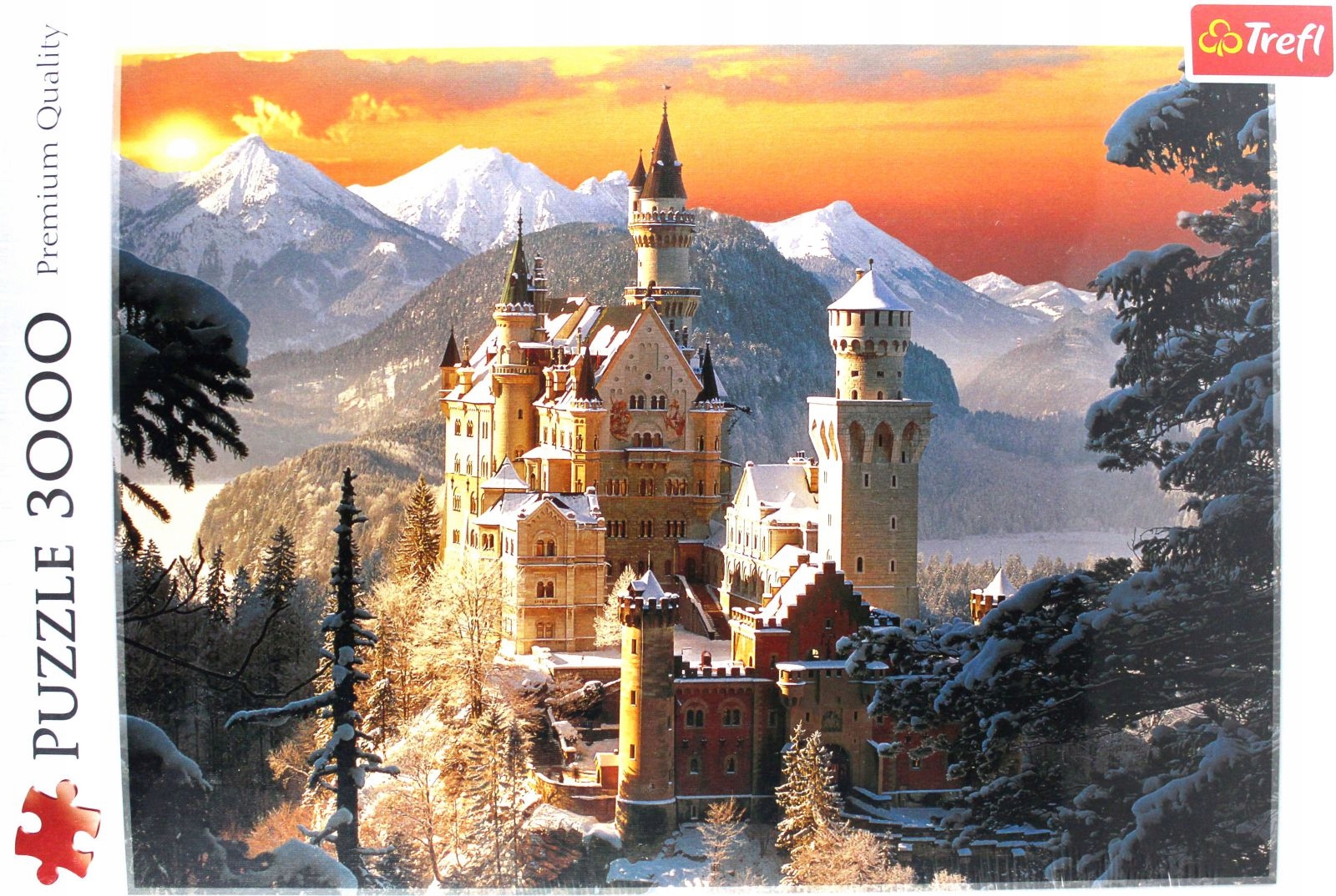 

Trefl 3000 Niemcy Zamek Neuschwanstein
