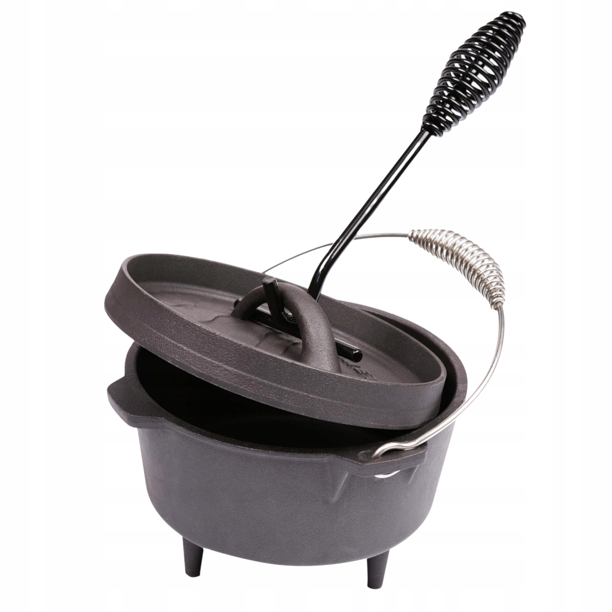 Kociołek Żeliwny na ognisko węgierski garnek węgierski pieczonki 3 L