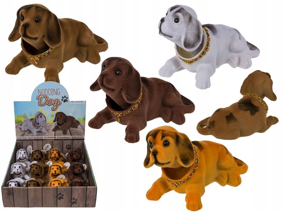 Piesek z kiwającą główką PIES Z GŁOWĄ do samochodu EAN (GTIN) 4029811435104