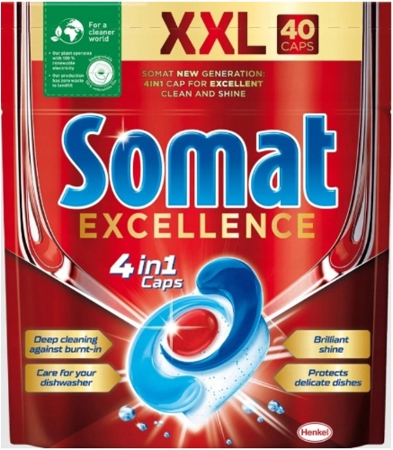 

Somat Excellence 4w1 Kapsułki Do Zmywarki 40 szt