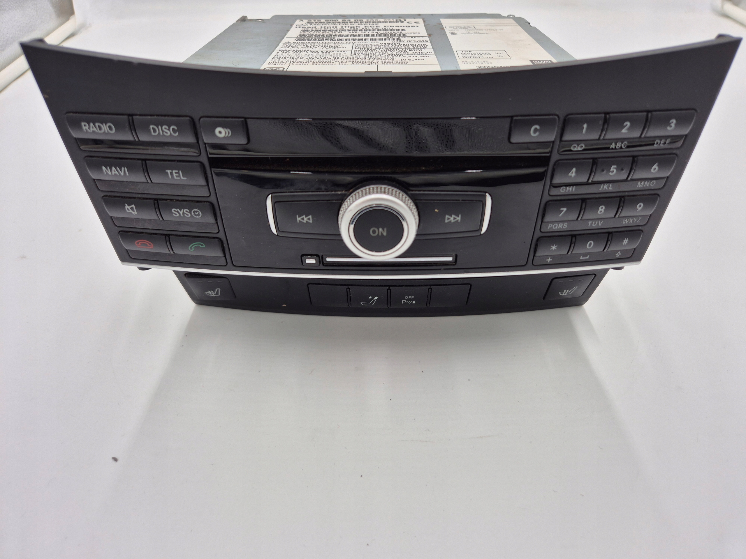 RADIO player CD navigation 2129008409 MERCEDES W212
