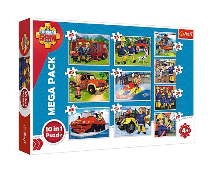 

Puzzle Trefl 10w1 Ekipa ratunkowa Sama