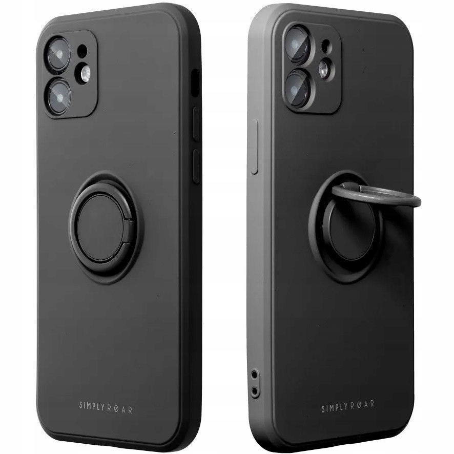 Apple iPhone 17 Pro, Silikonowe etui, podstawka, uchwyt na telefon z pierścieniem