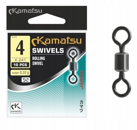 Krętlik Kamatsu K241 #NR1/0 op 10 szt.