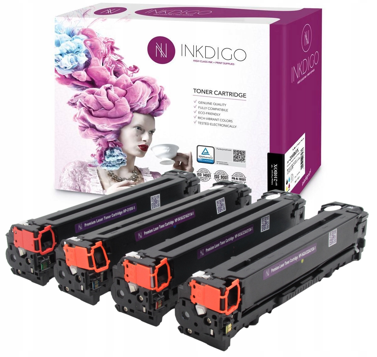 

4x Toner do Hp Pro 200 M251n M276nw M251nw Nowy