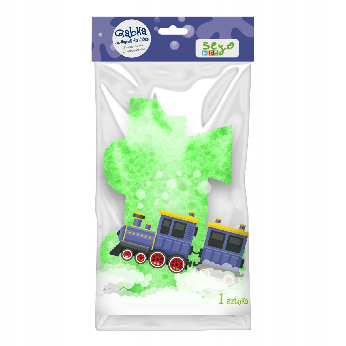 

Seyo Kids Gabka Do Kapieli Pociąg 1szt.