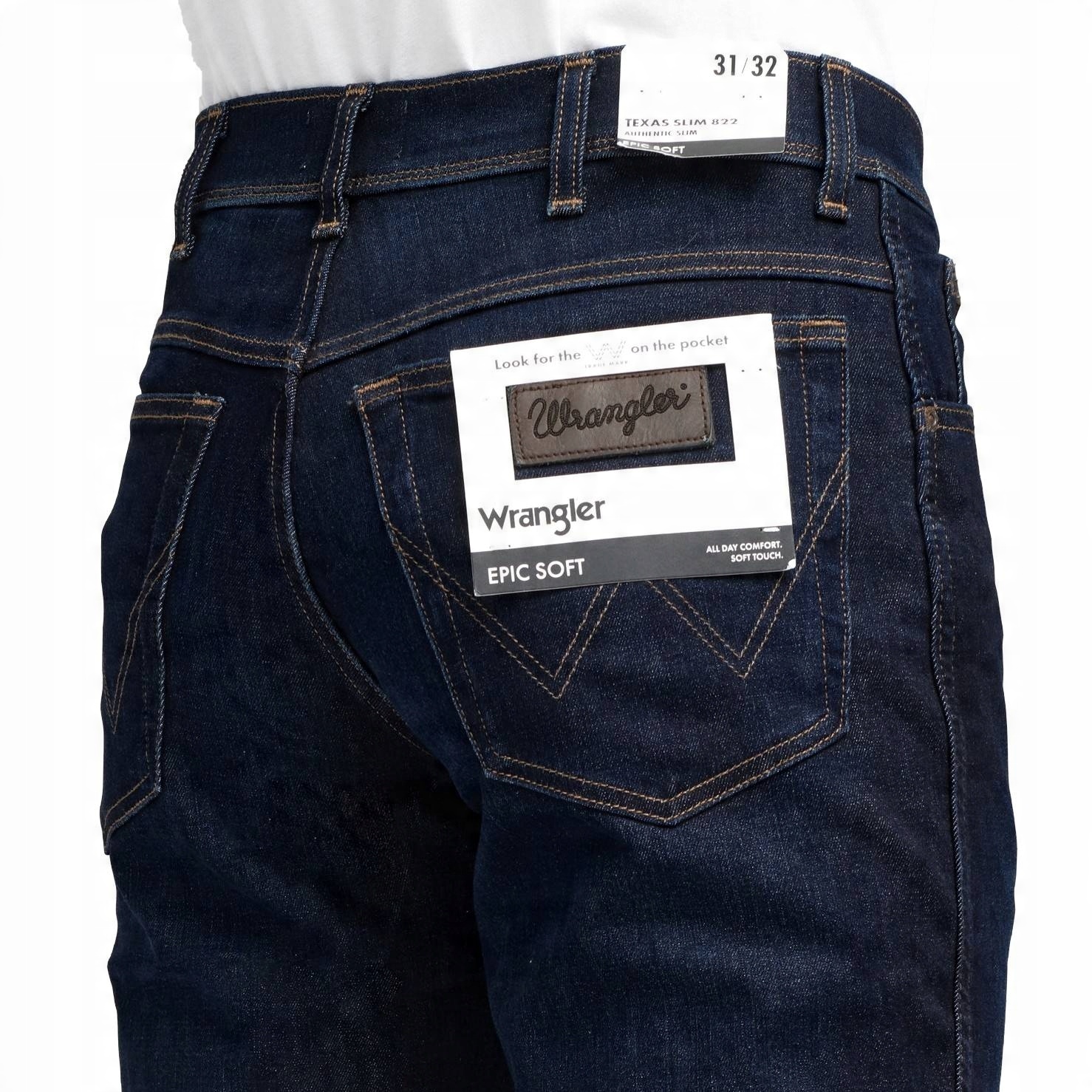 

Wrangler Texas Slim Smooth Run W12SAO68P 31/34