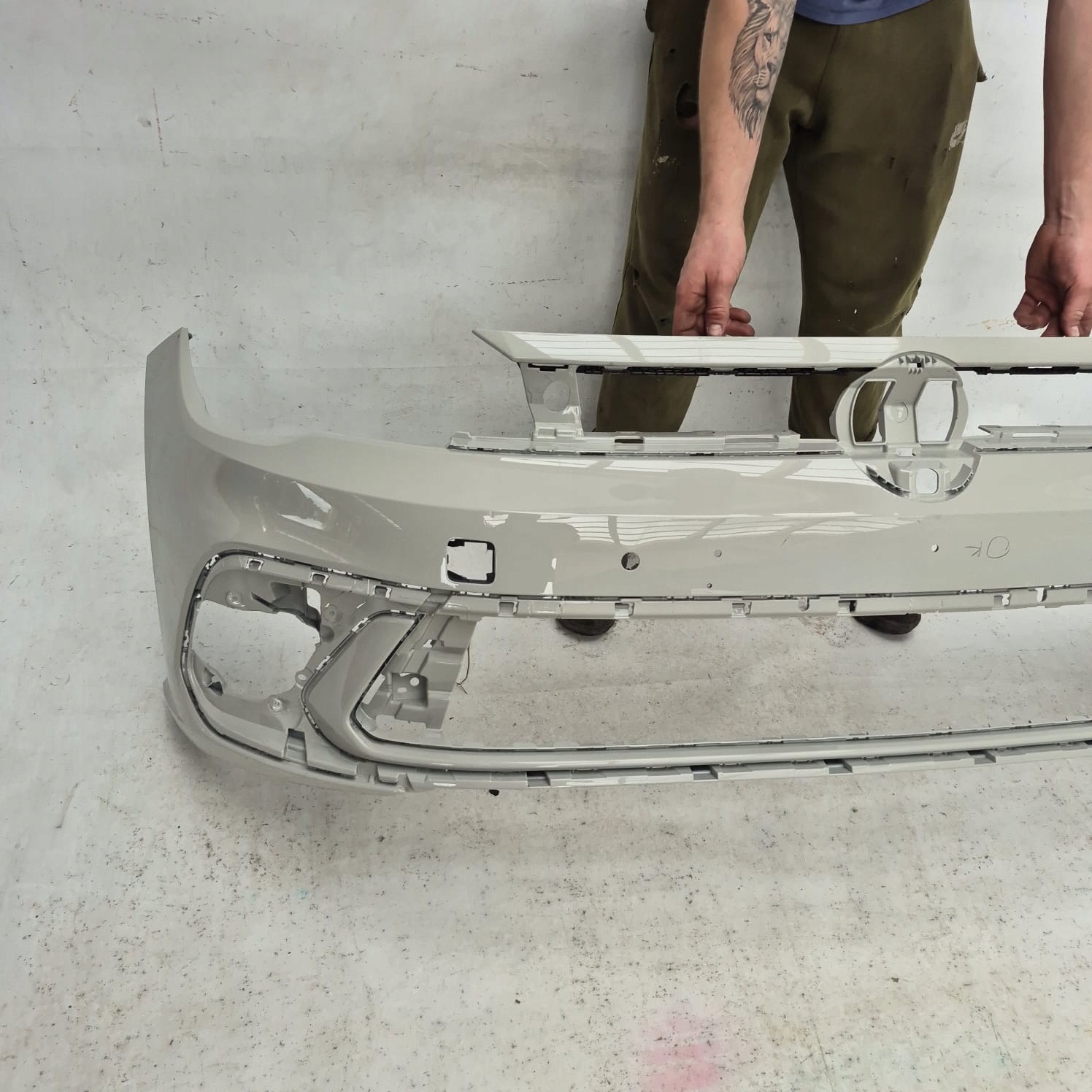 VW POLO VI 6 2G LIFT 21-> bumper front front PDC