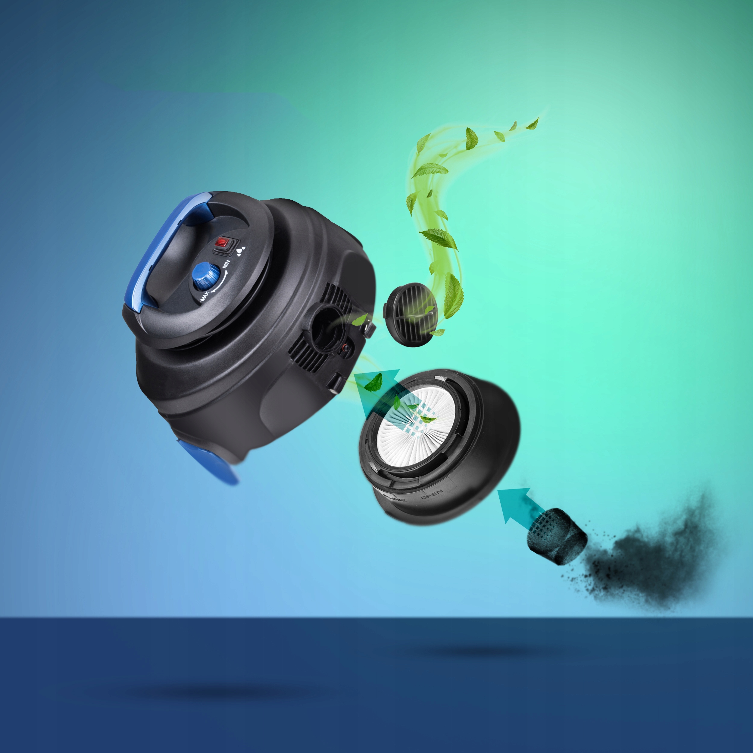 ODKURZACZ PIORĄCY SSAWKA DO PRANIA TAPICERKI DYWANÓW ULTRAMOCNY 2000W Marka Kanwod