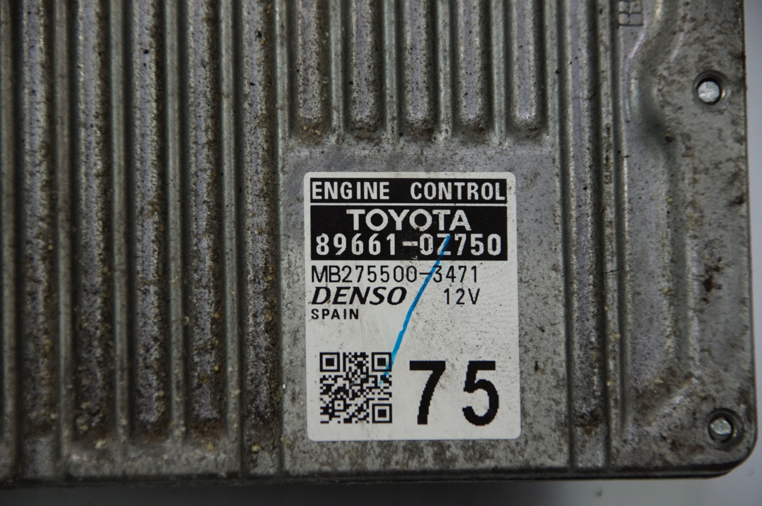 computer motore ECU 89661-0Z750 TOYOTA AURIS II