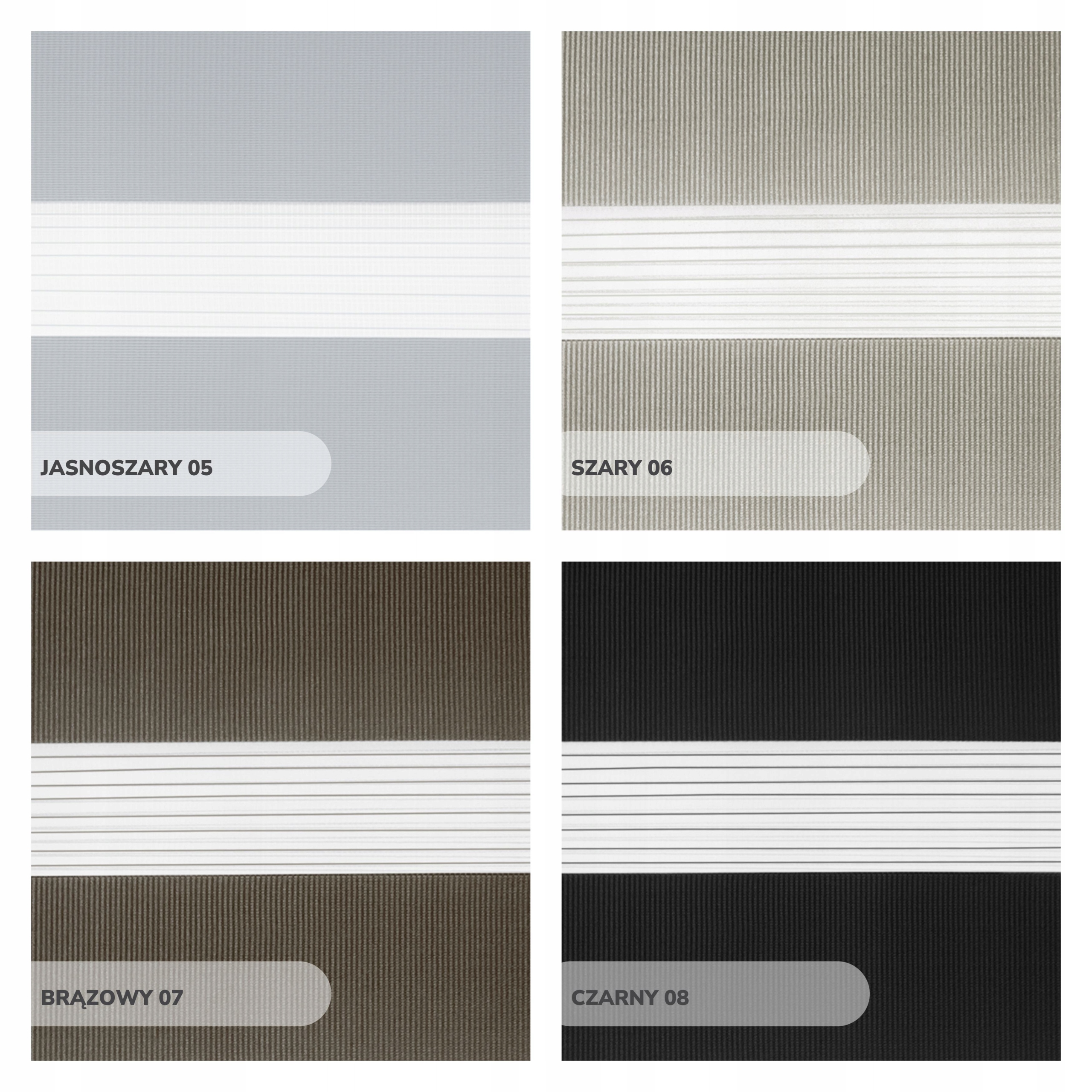 ROLETA OKIENNA DZIEŃ I NOC 56x150 Z NAPINACZEM NA WYMIAR Marka inna marka