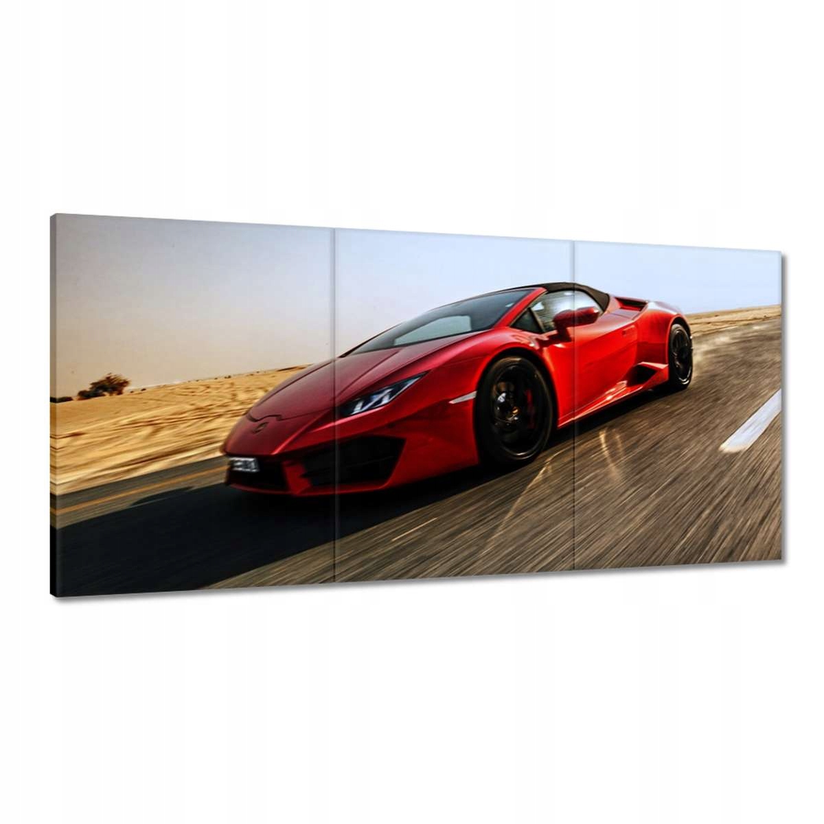 Obrazy 180x90 Červené športové auto