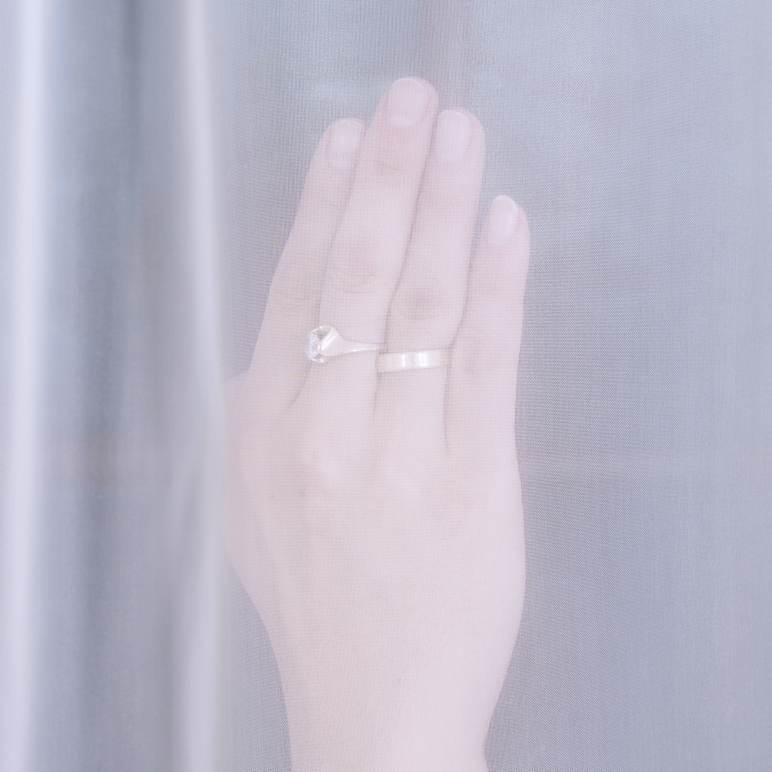 FIRANA GOTOWA WOAL BIAŁA ZASŁONA na TAŚMIE TUNEL ŻABKI PODSZYTA 350x210 cm Rodzaj Firana pojedyncza