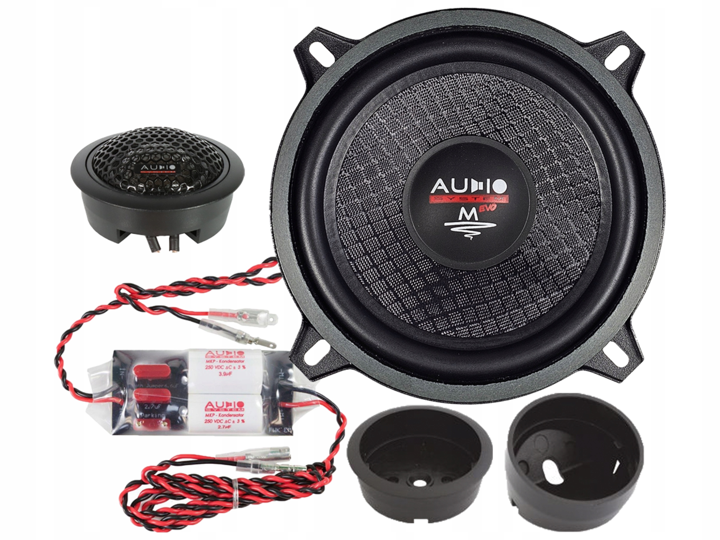 Audio System M130EVO3 Auto Reproduktory 13cm 2x80W Dvojpásmové Model 2025