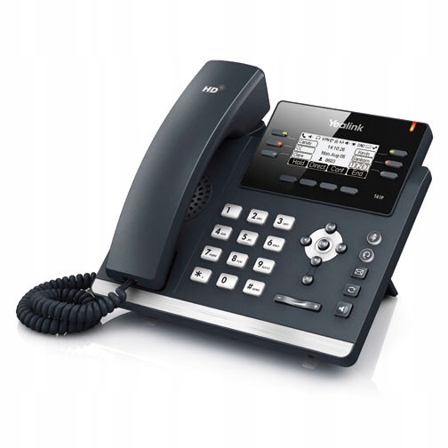 Telefon IP VoIP YEALINK T41P PoE z podstawką
