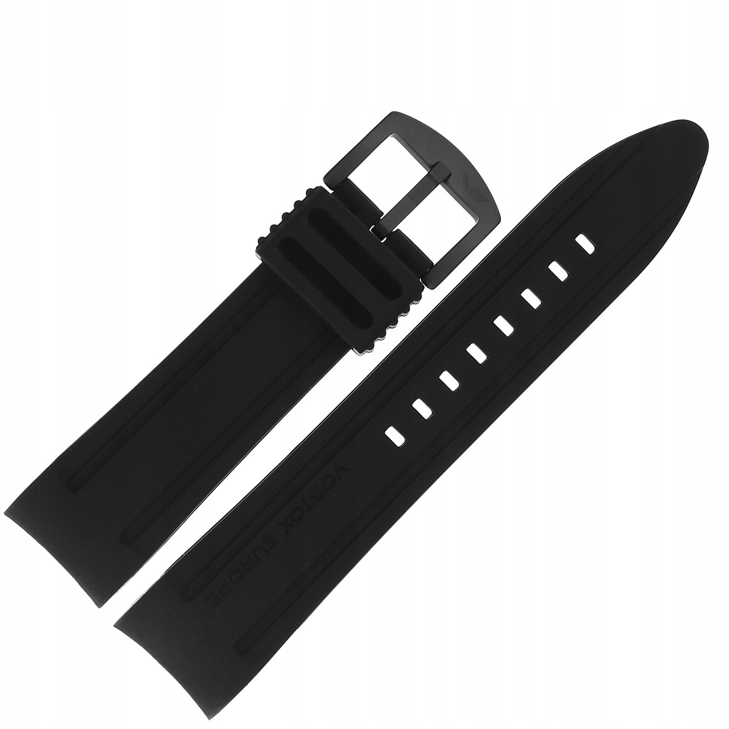 Pásek Anchar Silikon (4142) černý s černou barvou