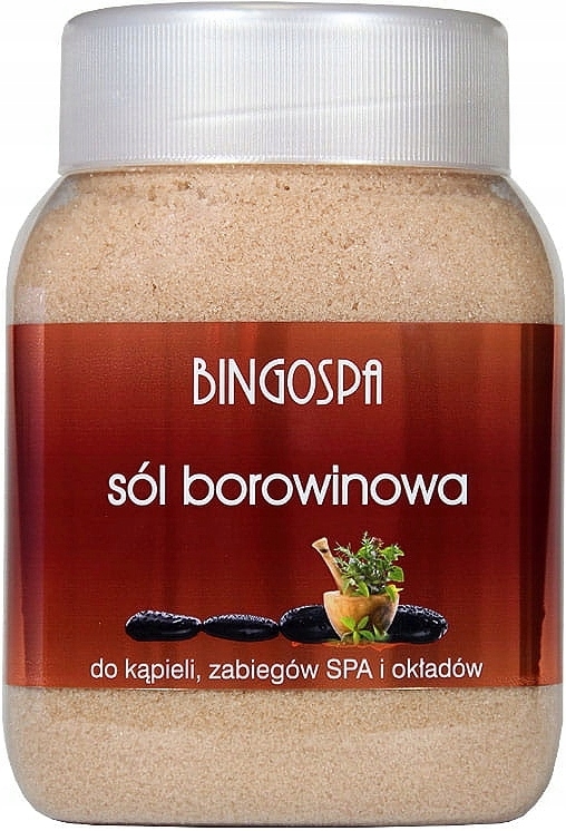 

Bingospa Sól borowinowa do okładów kąpieli 1,35kg
